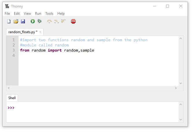 thonny ide